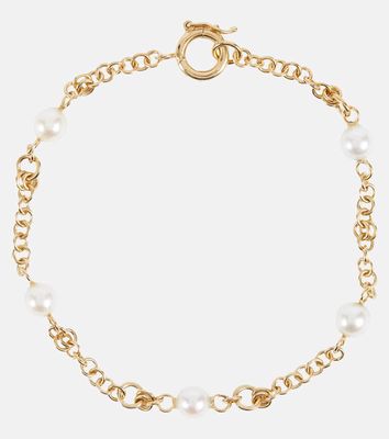 Spinelli Kilcollin Gravity 18kt gold bracelet with akoya pearls