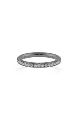 Spinelli Kilcollin Pavé Diamond Band Ring in Silver