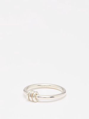 Spinelli Kilcollin - Sirius Hooped Sterling-silver Ring - Mens - Silver