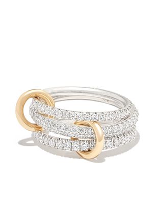 Spinelli Kilcollin sterling silver Nova SG Petite diamond ring