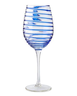 Spiral Wine Glasses, Set of 4