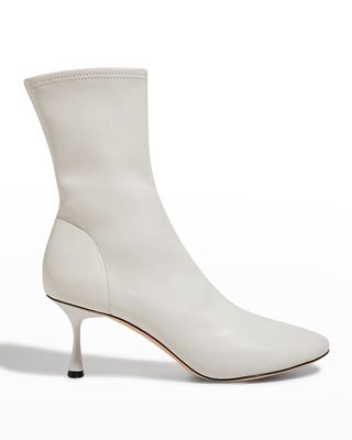 Spire Leather Zip Ankle Booties