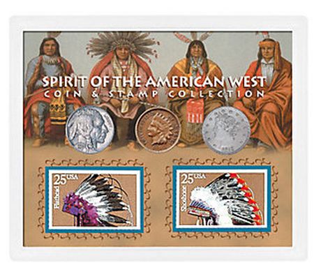 Spirit of the American West Coin & Stamp Collec tion