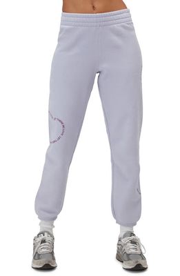 Spiritual Gangster Let There Be Love Cotton Boyfriend Sweatpants in Sunset Sky