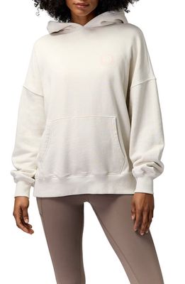 Spiritual Gangster Smile Easy Cotton Graphic Hoodie in Birch