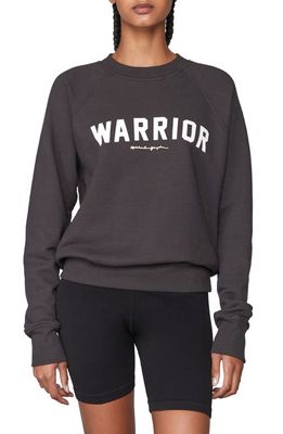 Spiritual Gangster Warrior Bridget Cotton Sweatshirt in Vintage Black