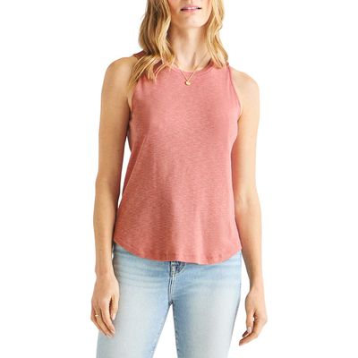 Splendid Acadia Slub Cotton Tank in Sunset 