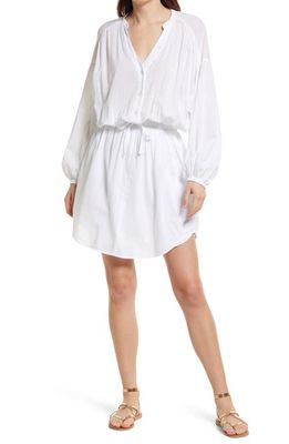 Splendid Blaise Long Sleeve Dress in White