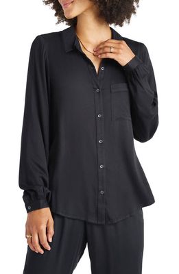 Splendid Chelsea Button-Up Shirt in Black