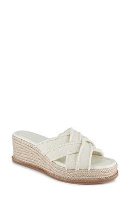 Splendid Delliny Espadrille Platform Wedge Sandal in Linen