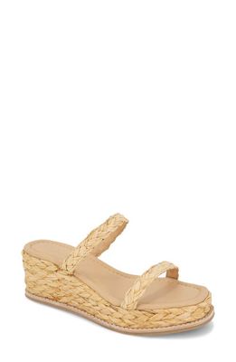 Splendid Diya Espadrille Platform Wedge Slide Sandal in Natural