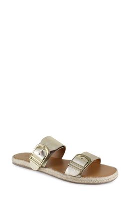 Splendid Farrin Slide Sandal in Platino