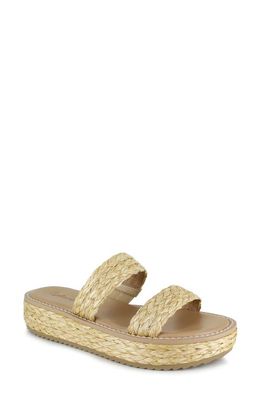 Splendid Goldi Platform Sandal in Natural