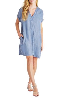 Splendid Lauren Chambray Shift Dress in Indigo