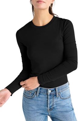 Splendid Long Sleeve T-Shirt in Black