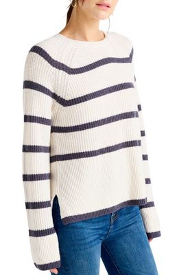 Splendid Mona Stripe Sweater in Marsh Mellow Stripe