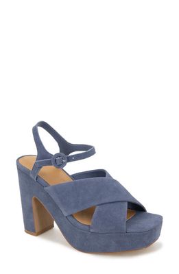 Splendid Pandora Strappy Wedge Sandal in Ash Navy