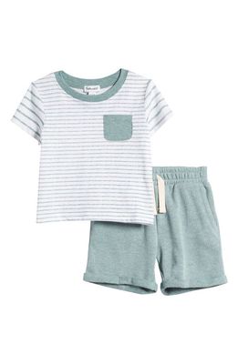 Splendid Seaspray Stripe T-Shirt & Shorts Set in Shore Stripe 