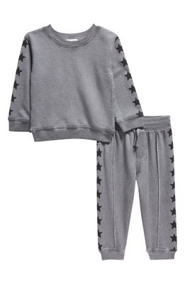 Splendid Star Sweatshirt & Joggers Set in Washed Grey