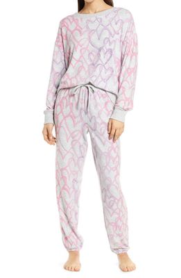 Splendid Westport Pajamas in Multi Heart