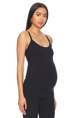 Splits59 Mia Airweight Maternity Tank in Black