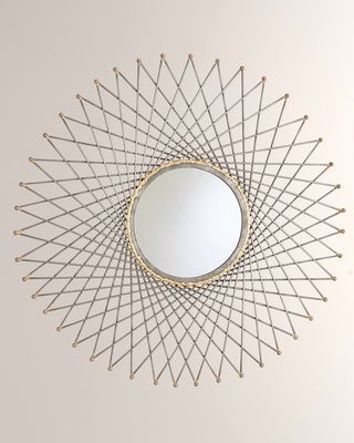 Spokes Mirror with Ball Points