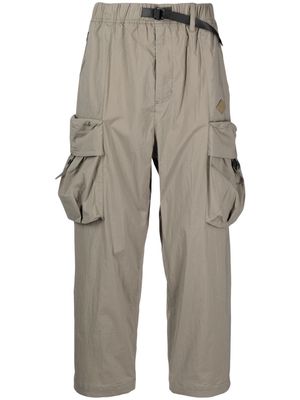 Spoonyard big pockets loose-cargo pants - Green