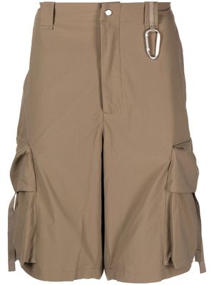 Spoonyard Primeflex cargo-pockets shorts - Brown