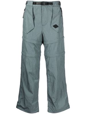 Spoonyard straight-leg detachable trousers - Blue