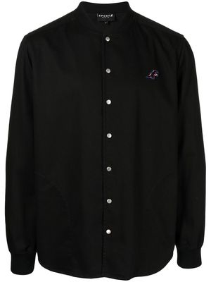 SPORT b. by agnès b. chest logo-patch shirt jacket - Black