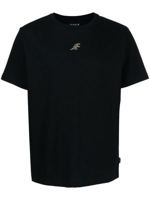 SPORT b. by agnès b. Dino embroidered-logo T-shirt - Black