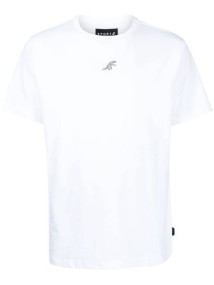 SPORT b. by agnès b. Dino embroidered-logo T-shirt - White