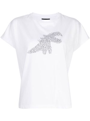 SPORT b. by agnès b. Dino graphic T-shirt - White
