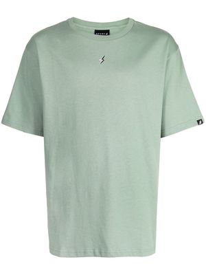 SPORT b. by agnès b. embroidered-motif cotton T-shirt - Green