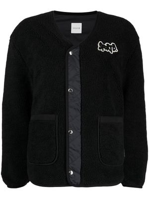 SPORT b. by agnès b. logo-appliqué reversible jacket - Black