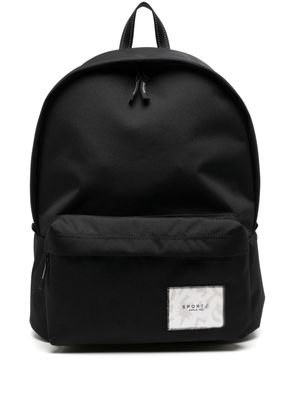 SPORT b. by agnès b. logo-patch backpack - Black