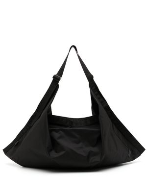 SPORT b. by agnès b. logo-patch draped tote bag - Black