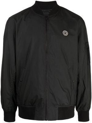 SPORT b. by agnès b. logo patch lightweight jacket - Black