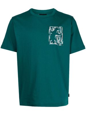 SPORT b. by agnès b. logo-print T-shirt - Green