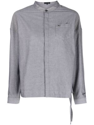 SPORT b. by agnès b. long-sleeve cotton shirt - Black