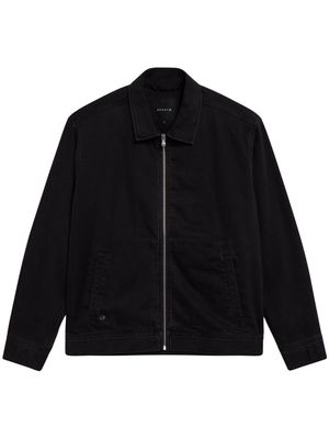 SPORT b. by agnès b. long-sleeve denim jacket - Black