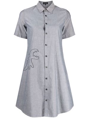 SPORT b. by agnès b. short-sleeve shirt dress - Grey