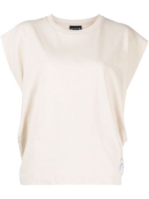 SPORT b. by agnès b. short-sleeved basic T-shirt - Neutrals