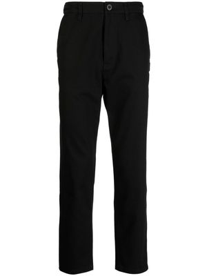 SPORT b. by agnès b. straight-leg cotton trousers - Black