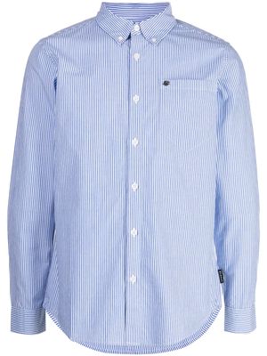 SPORT b. by agnès b. striped cotton shirt - Blue