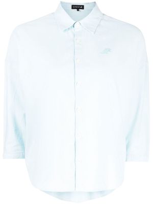 SPORT b. by agnès b. three-quarter sleeves cotton shirt - Blue
