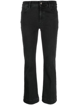 Sportmax cropped skinny-cut jeans - Black