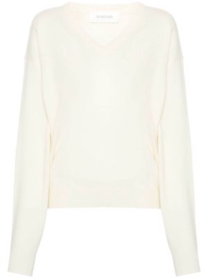 Sportmax Etruria V-neck jumper - Neutrals