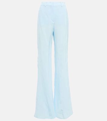 Sportmax High-rise flared pants