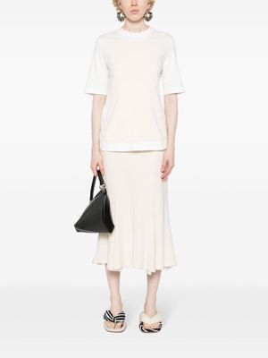 Sportmax layered-effect T-shirt - White